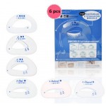 Sabloane pentru fard de pleoape SFP02, 6 bucati Sabloane pentru fard de pleoape SFP02, 6 bucati